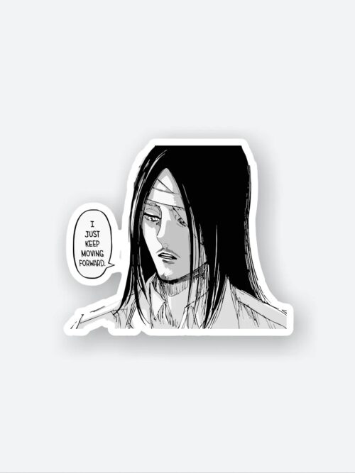 Motivated Eren Sticker