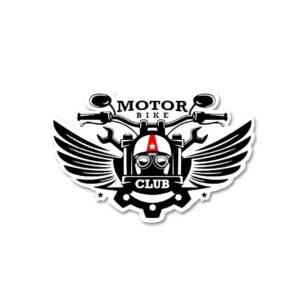 Motor Bike Club Sticker Motor Bike Club Sticker