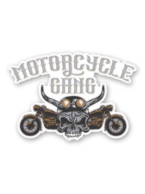Motorcycle Gang Sticker