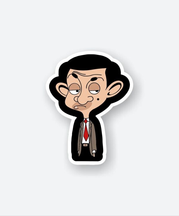 Mr. Bean Annoyed Sticker Mr. Bean Annoyed Sticker