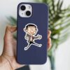 Mr. Bean Crashes Glass Wall Sticker