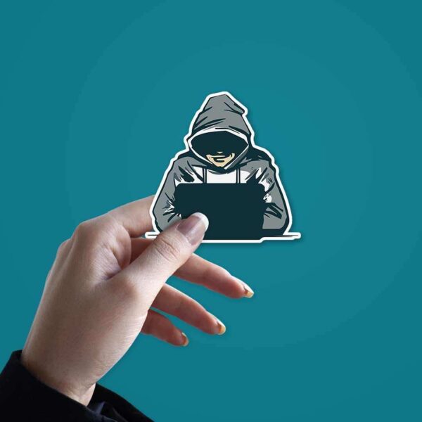 Mr. Hacker Sticker