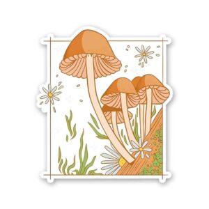 Mushroom Sticker Mushroom Sticker