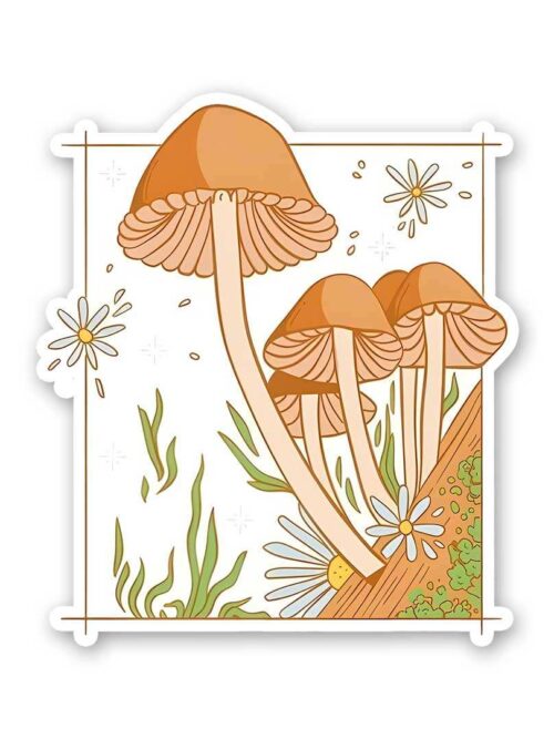Mushroom Sticker