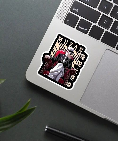 Muzan Demon Slayer Sticker