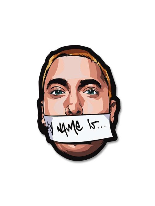 My Name Is Sticker