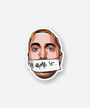 My Name Is. Slim Shady Sticker My Name Is. Slim Shady Sticker