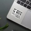 My Brain Is 90 Bollywood Lyrics Sticker