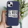 My Brain Is 90 Bollywood Lyrics Sticker