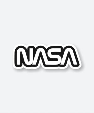 NASA Text Logo Sticker