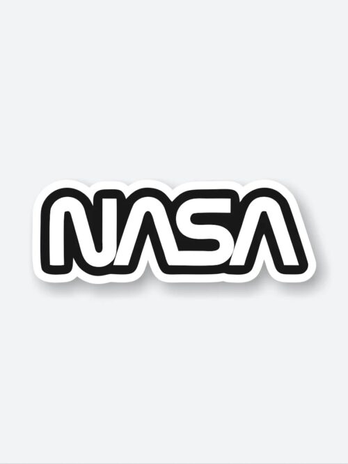 NASA Text Logo Sticker