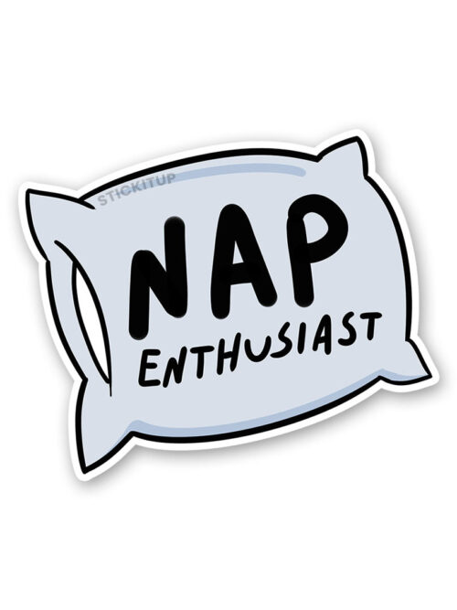 Nap Enthusiast Sticker