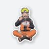 Naruto Eating Ramen Sticker