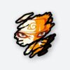 Naruto Furious Face Sticker