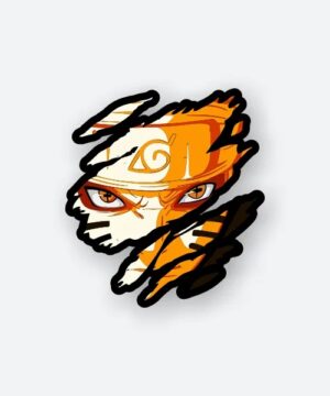Naruto Furious Face Sticker Naruto Furious Face Sticker