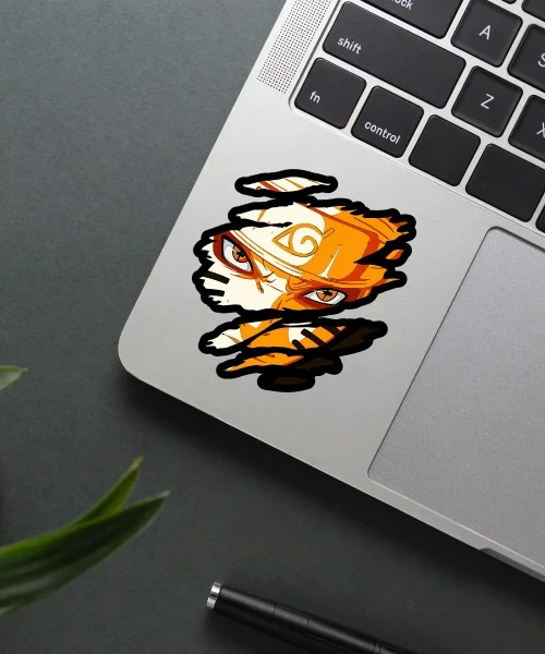 Naruto Furious Face Sticker