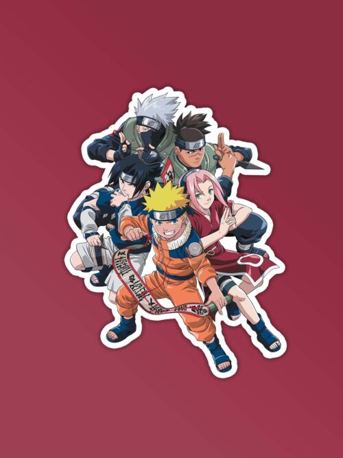 Naruto Group Sticker