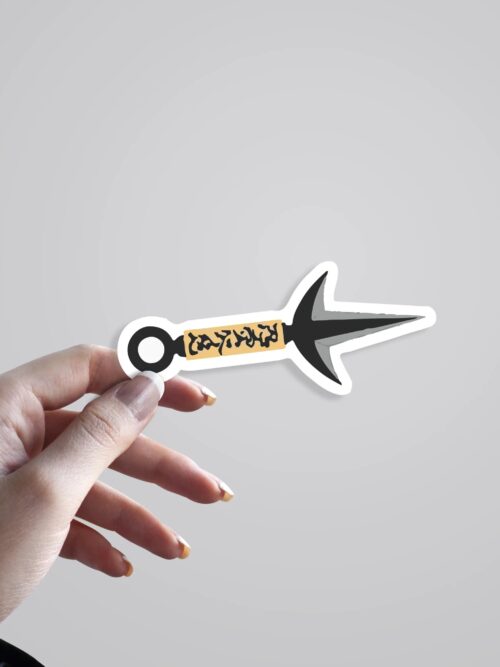 Naruto Kunai Anime Stickers