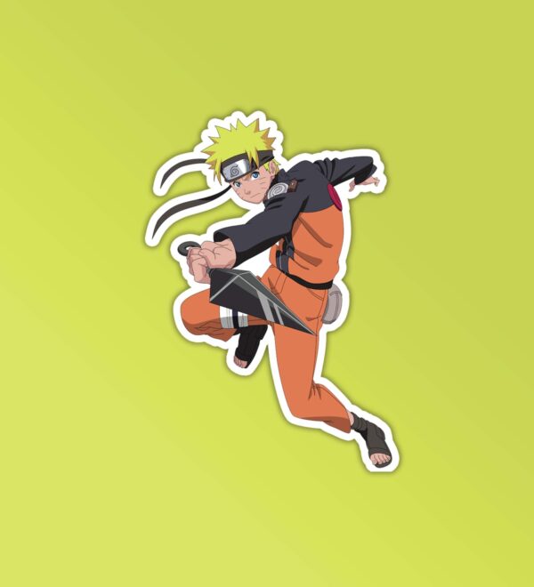 Naruto Kunai Sticker Naruto Kunai Sticker