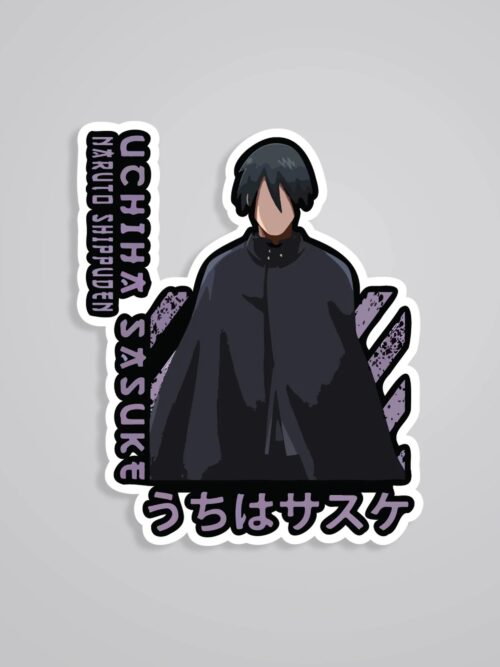 Naruto Shippuden Uchiha Sasuke Anime Stickers
