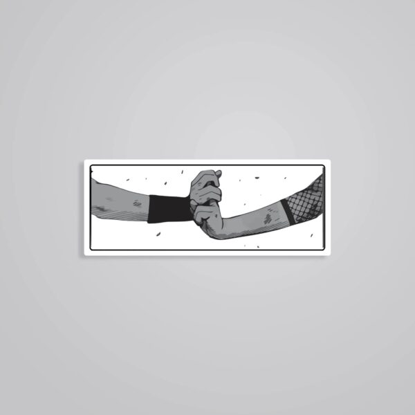 Naruto And Sasuke Bound By Fate Anime Stickers