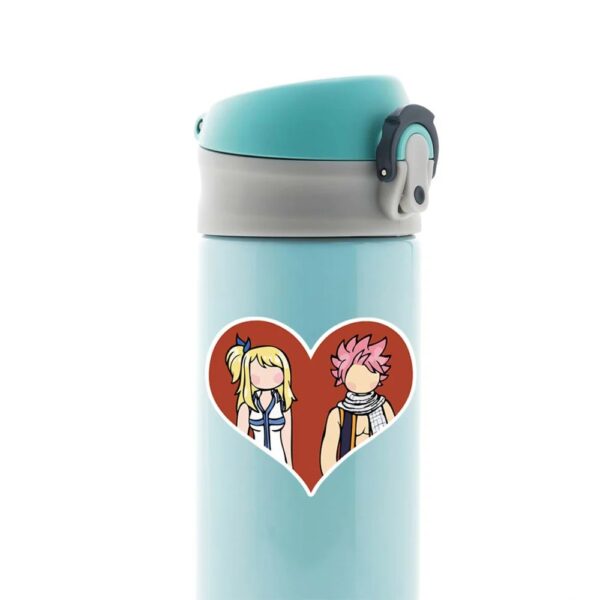 Natsu X Lucy Chibi Anime Stickers