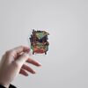 Nature Packed Backpack Travels Stickers