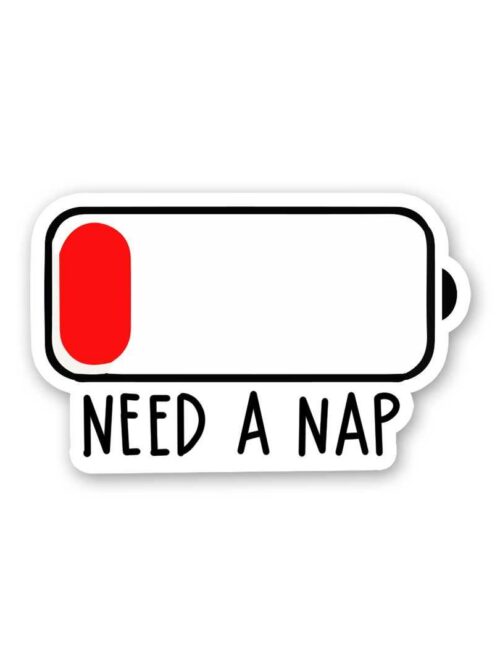 Need A Nap Sticker