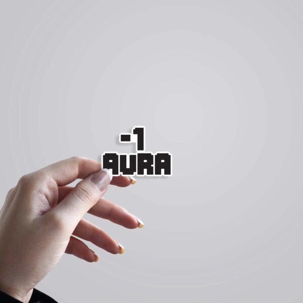 Negative Aura Witty Stickers Negative Aura Witty Stickers