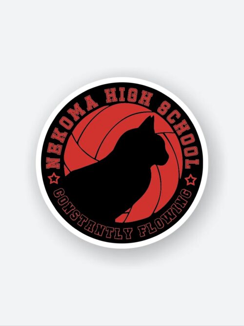 Nekoma Logo Sticker
