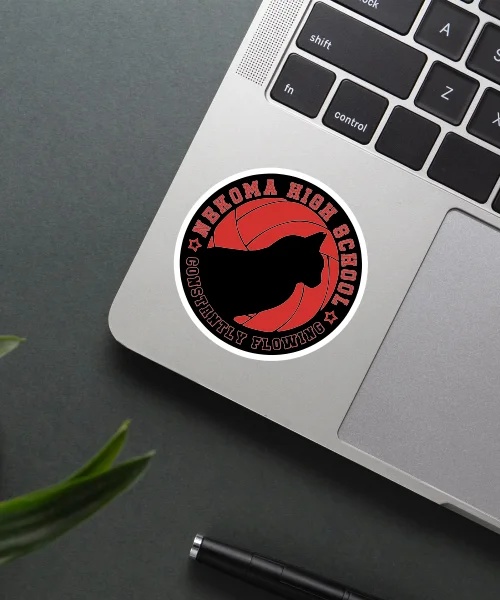 Nekoma Logo Sticker