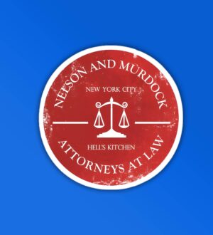 Nelson And Murdock   Laptop   Mobile Sticker