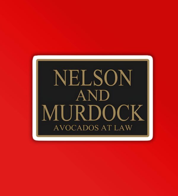 Nelson Murdock Laptop Mobile Sticker Nelson Murdock Laptop Mobile Sticker