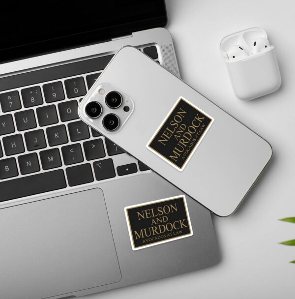 Nelson Murdock Laptop Mobile Sticker Nelson Murdock Laptop Mobile Sticker