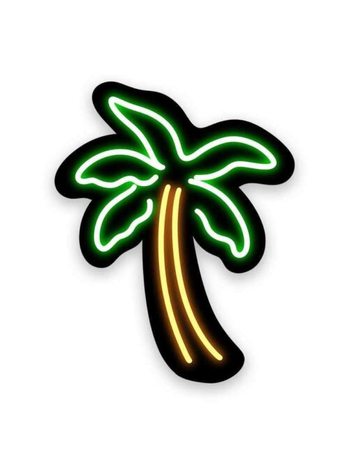 Neon Banyan Tree Sticker
