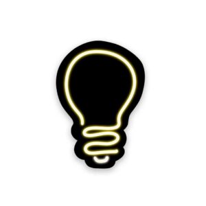 Neon Bulb Sticker