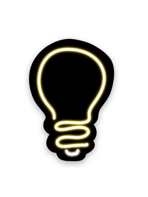 Neon Bulb Sticker