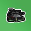 Neon Car Sticker