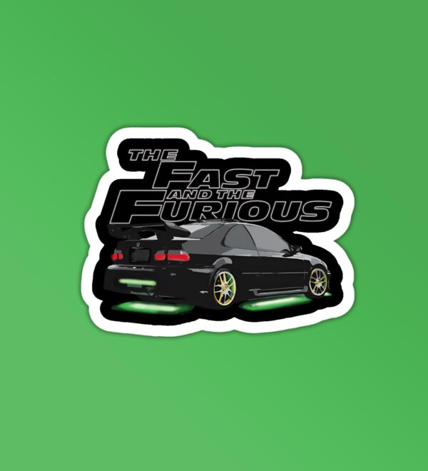 Neon Car Sticker