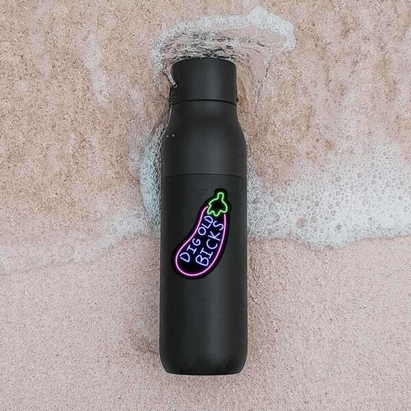 Neon Dicks Bicks Sticker