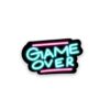 Neon Game Over Sticker