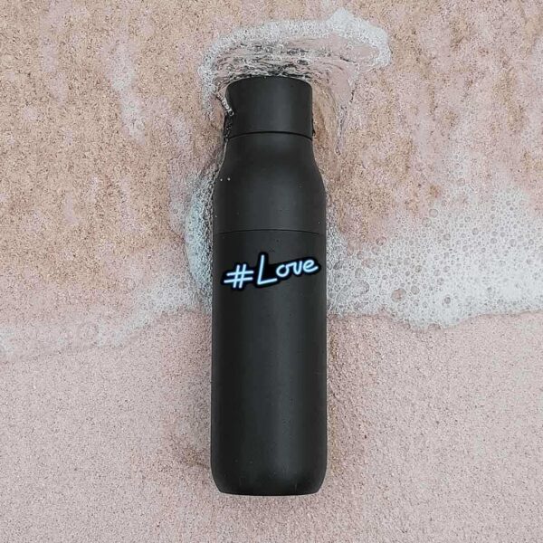 Neon Hashtag Love Sticker Neon Hashtag Love Sticker