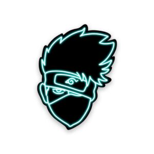Neon Kakashi Sticker Neon Kakashi Sticker