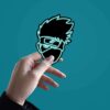 Neon Kakashi Sticker