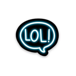 Neon LOL Sticker Neon LOL Sticker