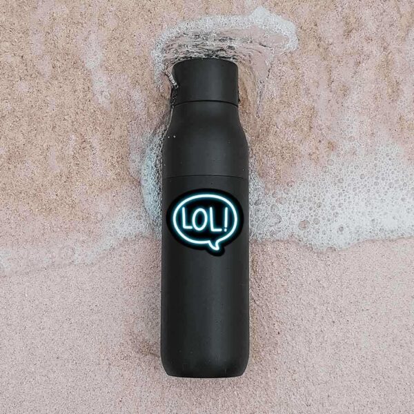 Neon LOL Sticker