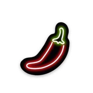 Neon Mirchi Sticker Neon Mirchi Sticker