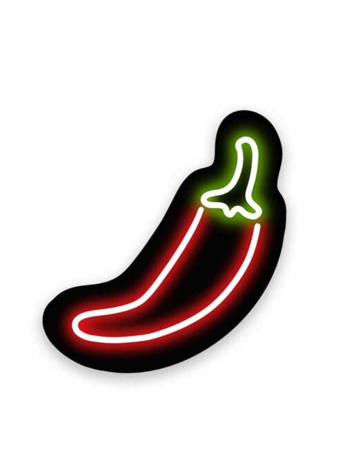 Neon Mirchi Sticker