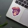 Nerd Monkey Sticker