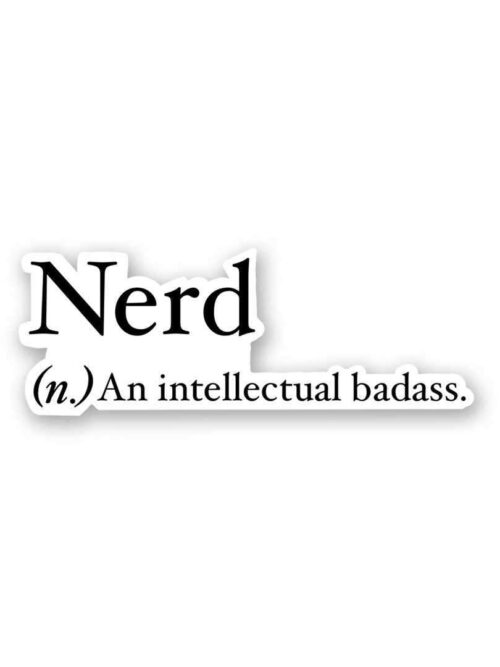 Nerd Sticker